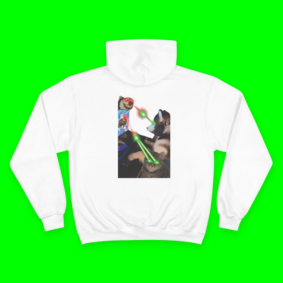 HACKER HUSKY- CHAMPION HOODIE