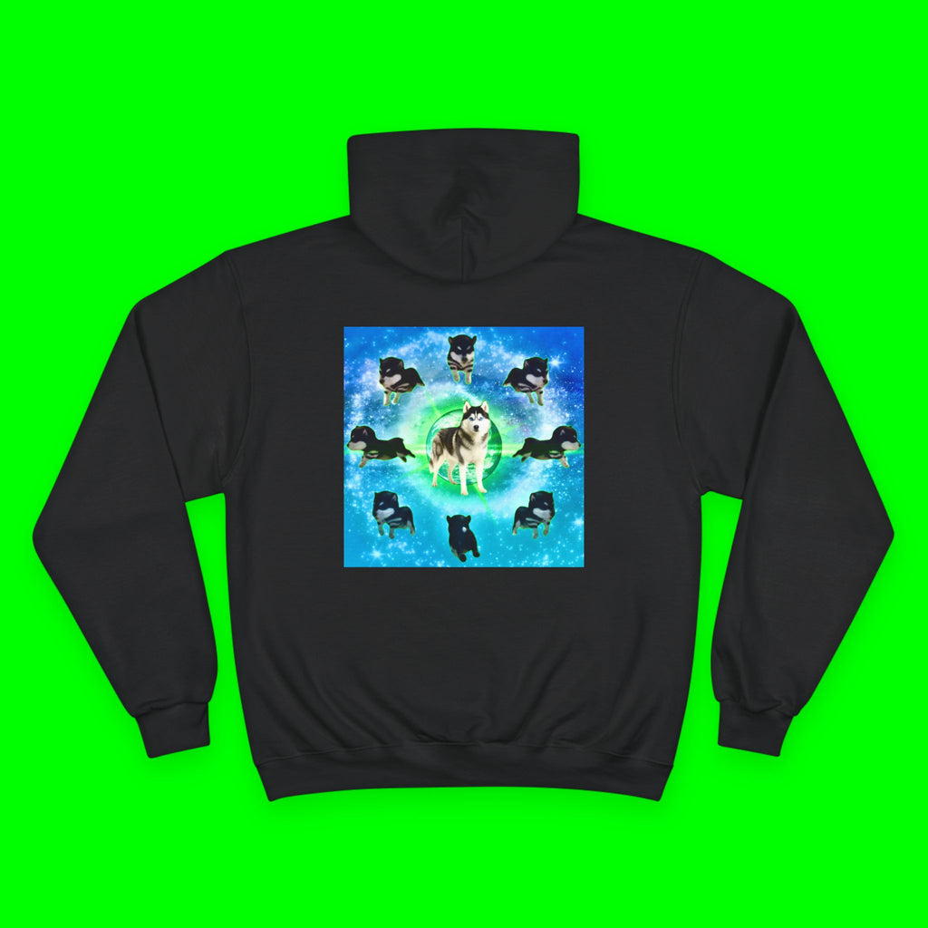 HERO HUSKY- CHAMPION HOODIE