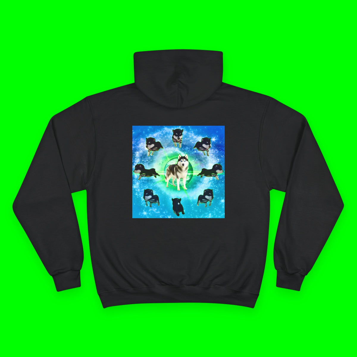 HERO HUSKY- CHAMPION HOODIE