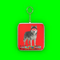 HACKER HUSKY KEYCHAIN PLUSIE