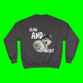 HUSKY WINS THE RACE CHAMPION SWEATSHIRT