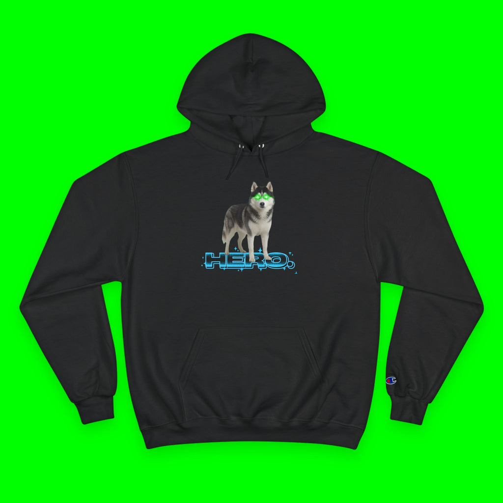 HERO HUSKY- CHAMPION HOODIE