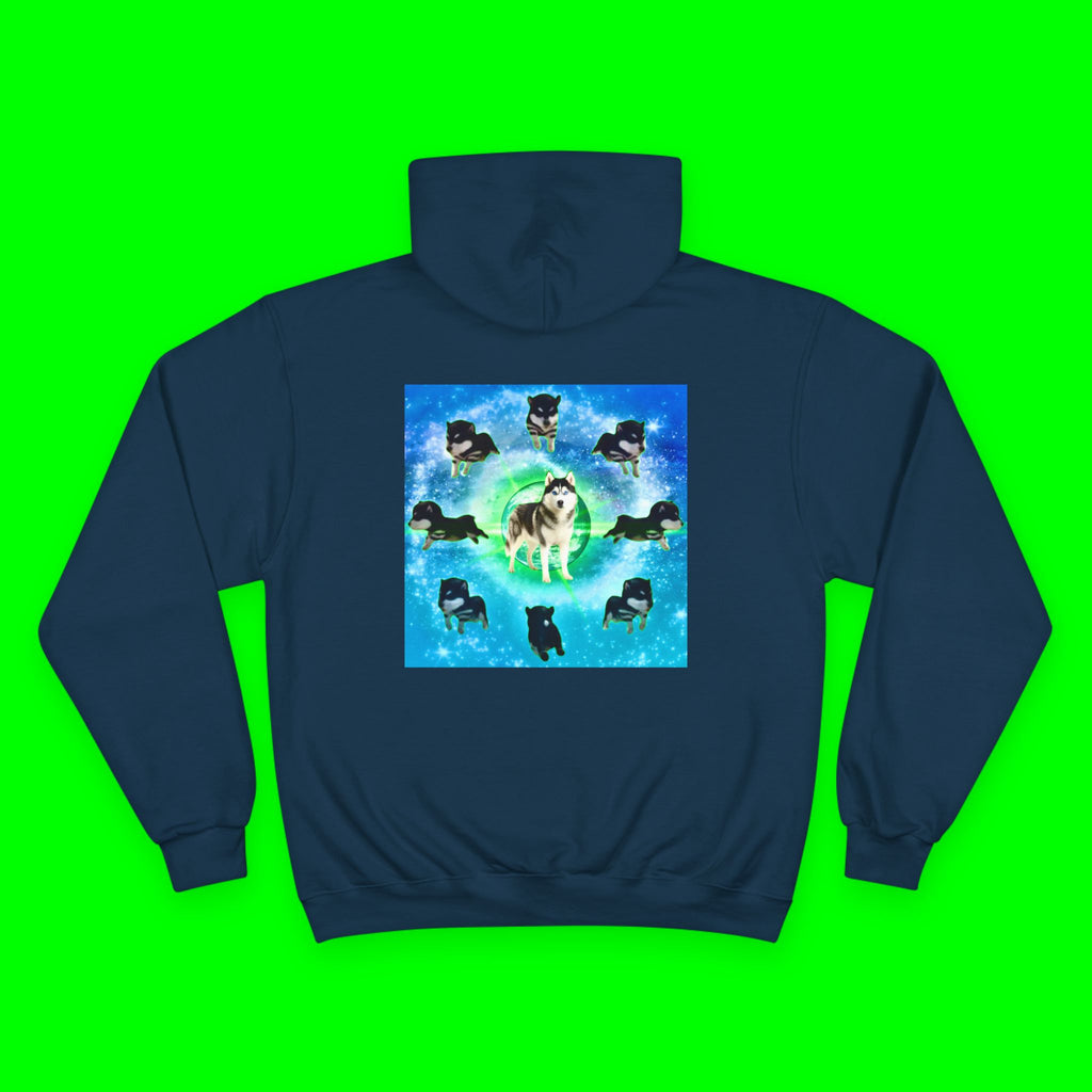 HERO HUSKY- CHAMPION HOODIE
