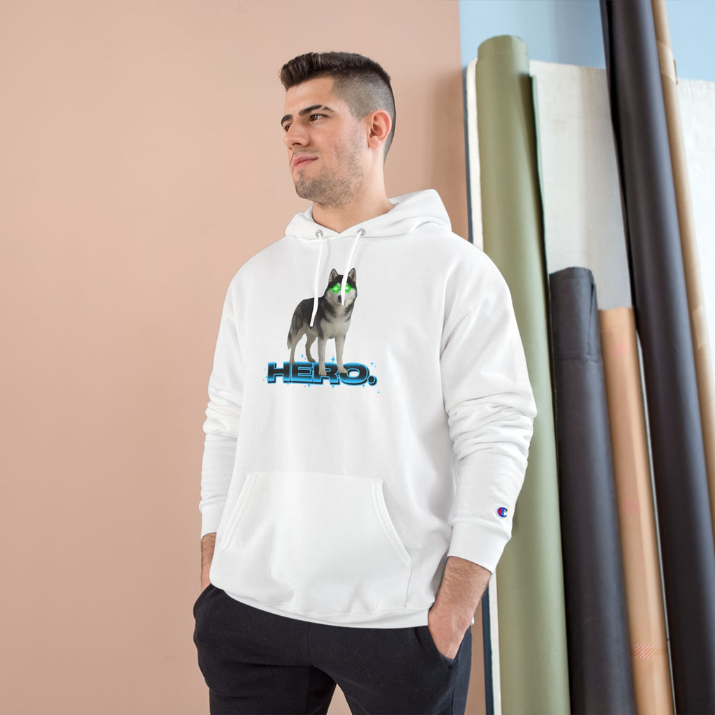 HERO HUSKY- CHAMPION HOODIE