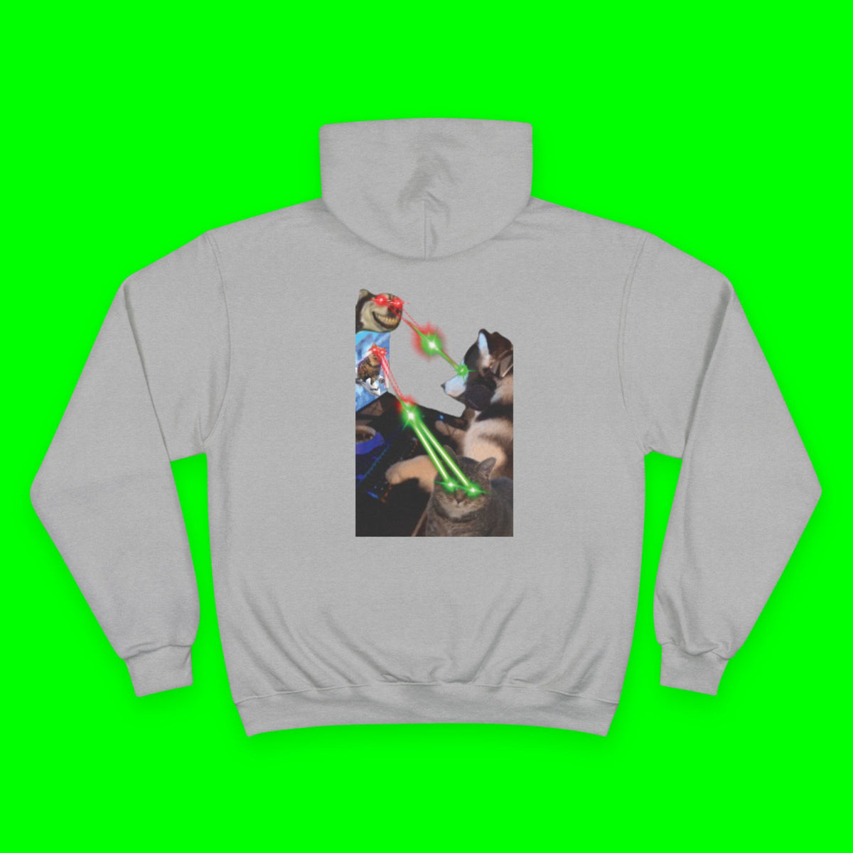 HACKER HUSKY- CHAMPION HOODIE