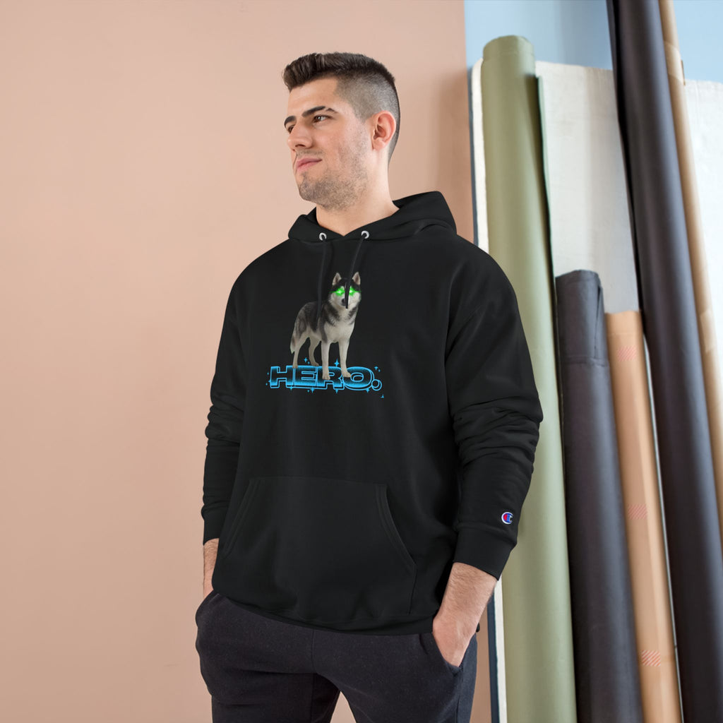 HERO HUSKY- CHAMPION HOODIE