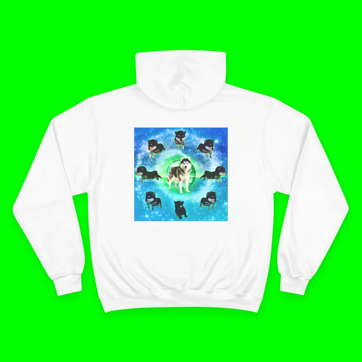 HERO HUSKY- CHAMPION HOODIE